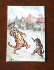 ORIGINAL  LOUIS WAIN SIGNED