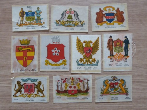 Silk cigarette cards bdv - silk,