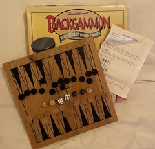 Traditional Backgammon Game