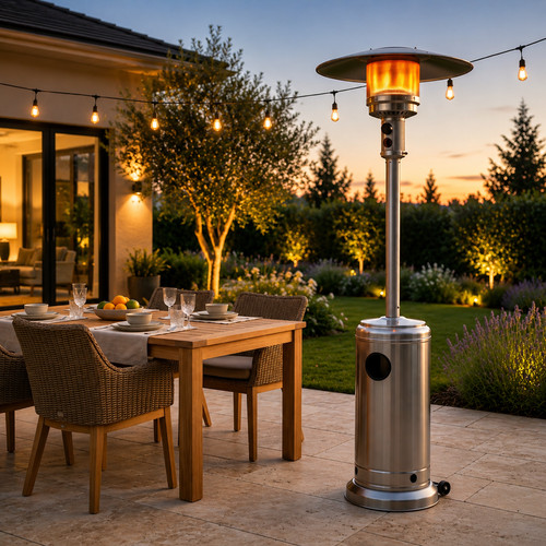 Outdoor gas patio - patio, heater