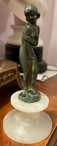 Art deco bronze figure a - bronze, of