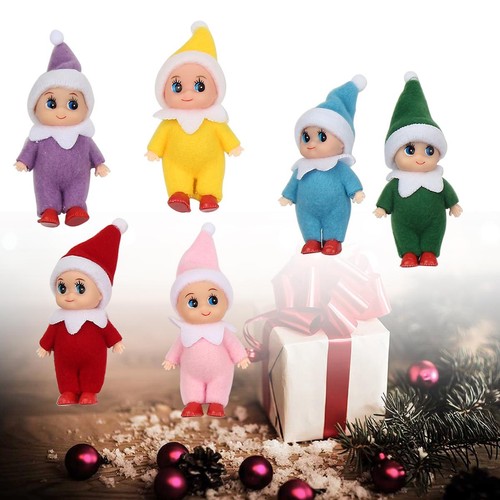 Christmas tree elf felt doll - christmas,