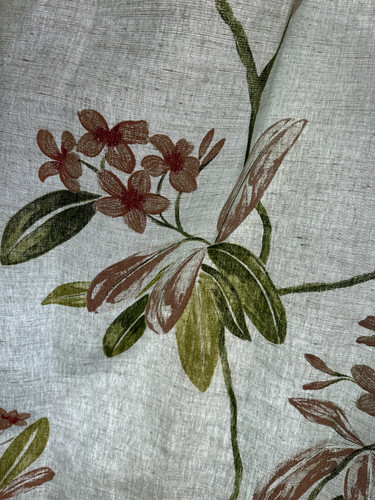 Beautiful lined single curtain - lined,