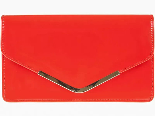 Women clutch bag patent - women's,