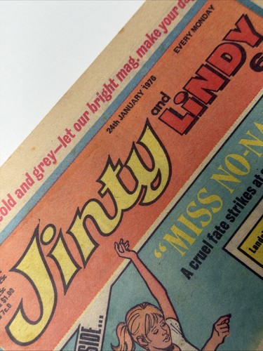 Jinty lindy comic - &,