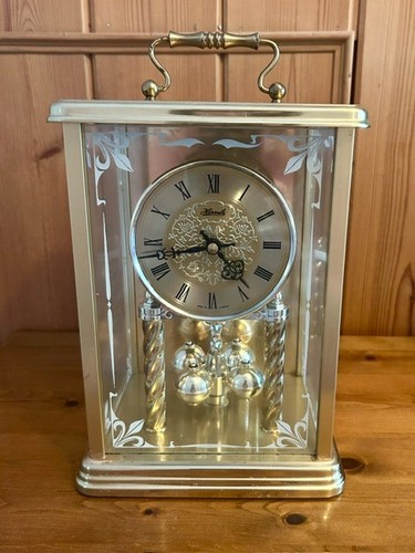Hermle brass table top ball - table,