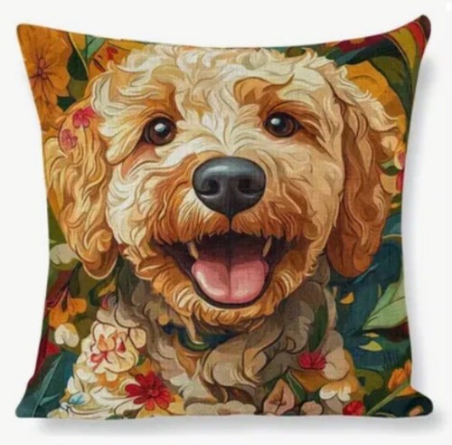 Golden doodle teddy - teddy, floral