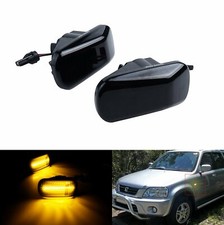 Pair Black Lens LED Side