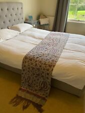 Vintage Kelim Kilim Runner Bed Sofa Throw Table Kashmir Boho Chic Bohemian Retro