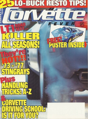 Corvette fever magazine volume - corvette,