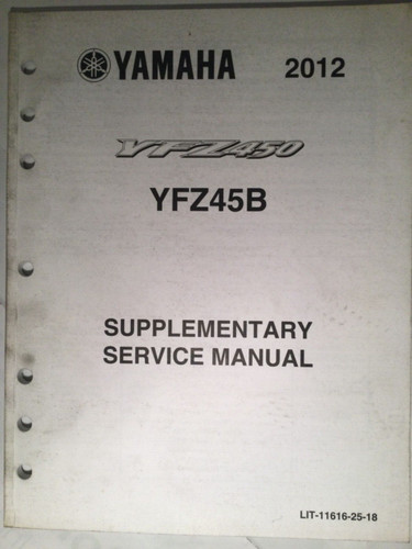 2012 yamaha yfz450 yfz45b - 2012,