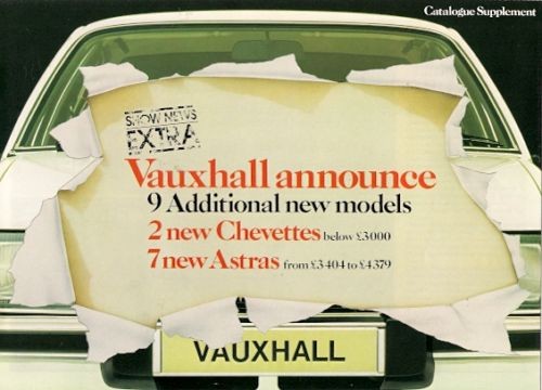 Vauxhall chevette astra l - es,