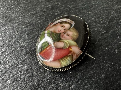 Antique victorian hand painted - antique,