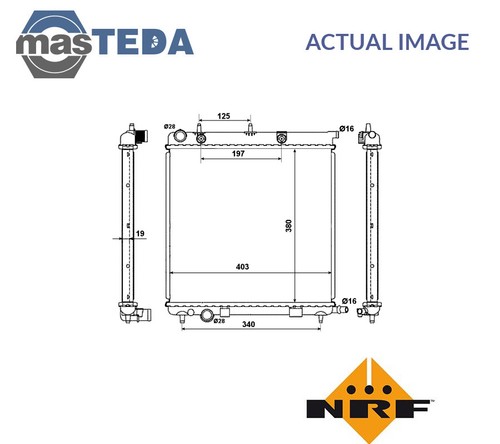 50430 engine cooling - engine, radiator