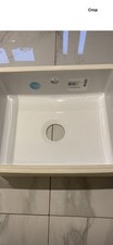 White ceramic under mounted - white, under-mounted