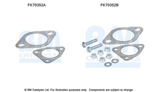 Exhaust system pipe - system, mounting