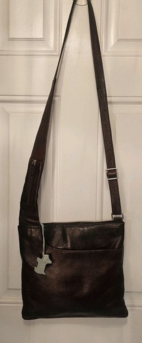 Radley brown leather crossbody - brown,