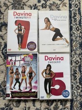 Workout DVDs, Davina McCall Workout Series, Set of 4