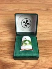 National Trust Oakley Acorn China Thimble