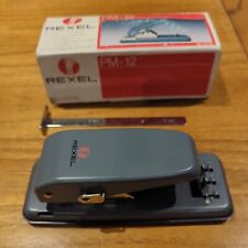 Compact Binding Machine Punches and Binds with Comb PM12 Plastic Rings New Rexel