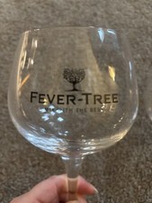 Pair of Fever Tree Gin glasses