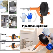 7.6m Drain Auger Plumber