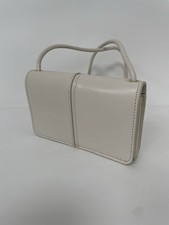 Zara Crossbody Bag Inside Pocket Long Handle Cream Size 7x4.5x1.5
