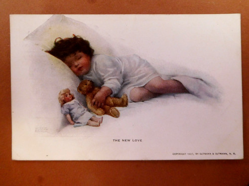 Bessie pease gutmann postcard - bessie,
