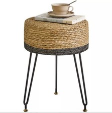 Footstool Natural Seagrass