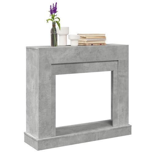Fireplace surround concrete - fireplace,