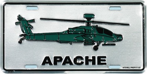 Army apache helicopter - apache, car