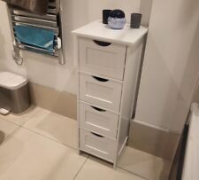 White Bathroom Cabinet Tallboy