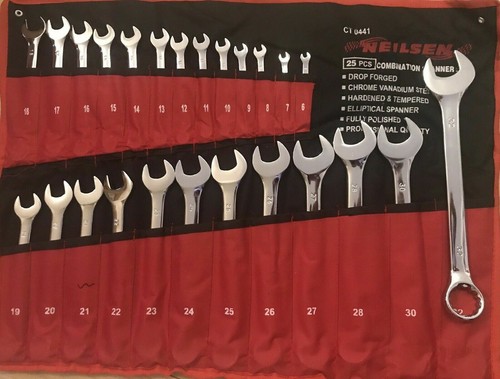 Neilsen ct0441 spanner set - neilsen, set-25