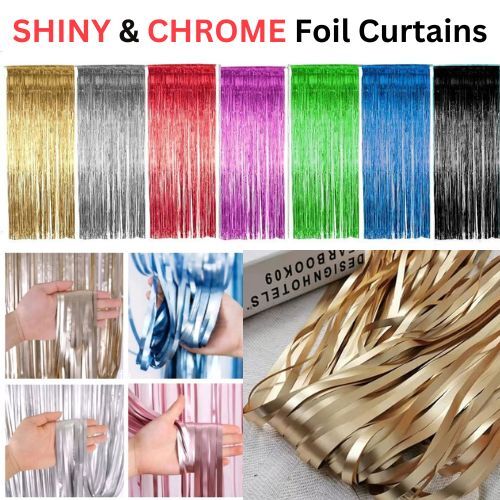 Foil fringe tinsel - fringe,