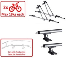 Set Roof Rack M015/A130 + Bike