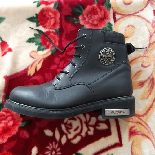 Harley davidson black boots - davidson,