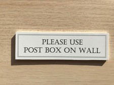 PLEASE USE POST BOX ON WALL