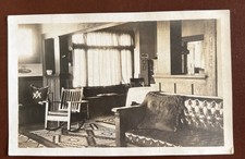 c1908 RPPC Home Interior