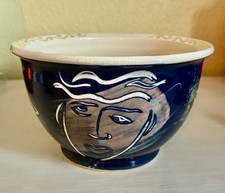 Large Jean Paul Landreau Signed Studio Art Pottery Bowl