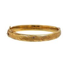 PRE-OWNED 9CT GOLD SWIRL