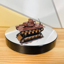 VTG S8127 M60 AIEI Military Tank 1970s Marz Karz Brown Collectible Diecast Toy