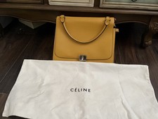 Celine Handbag mustard Yellow