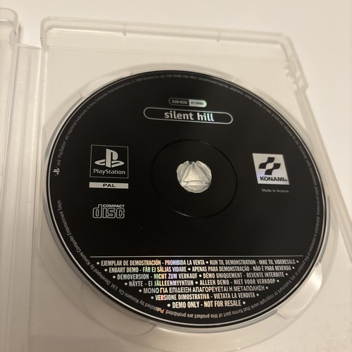 Silent hill demo - for, sony