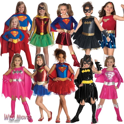 Girls superhero costume - girls, kids