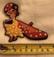 Spanish Flamenco Dancer, Fan &