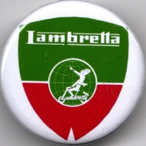 Lambretta pin button badge - pin,