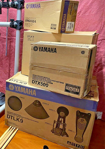 Yamaha drum kit - drum, #