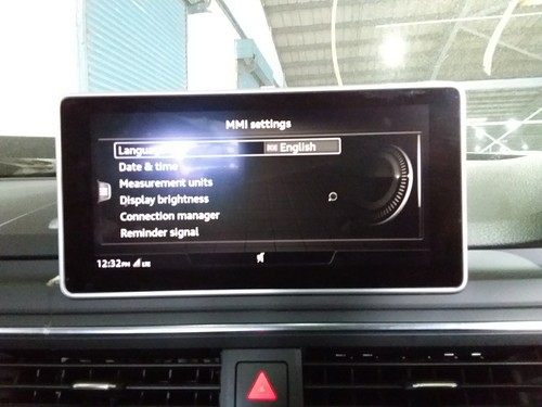 Audi audio sat nav - a5,