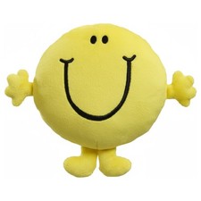 Mr. Men – Mr. Happy Soft Plush Toy, Cuddly Collectible for Kids