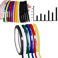 66M Whiteboard Tape Adhesive Line Marking Tape Grid Chart Pinstripe Roll